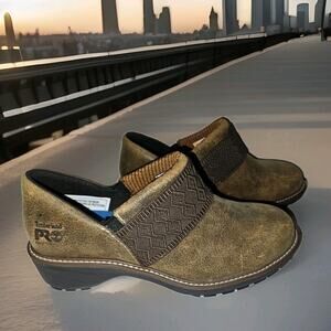 New Timberland PRO Women's Riveter Alloy Toe SD+ Clog Shoe Size 9
